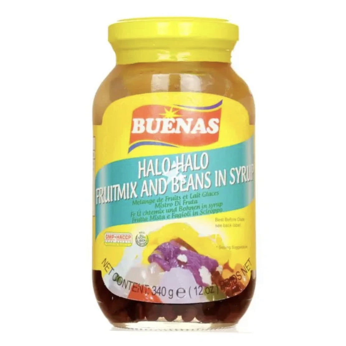 BUENAS Halo-Halo Fruitmix and Beans in Syrup 340g