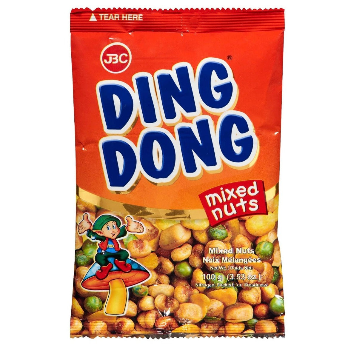 Ding Dong Mixed Nuts 100g per Bag, 100 g