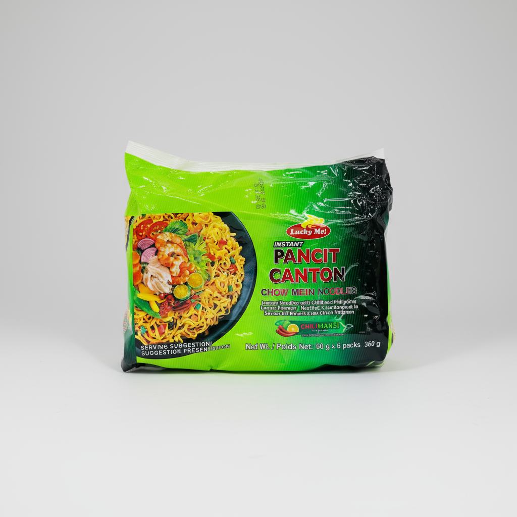 Lucky Me Pansit Canton ChiliMansi 60g x 6 Packs
