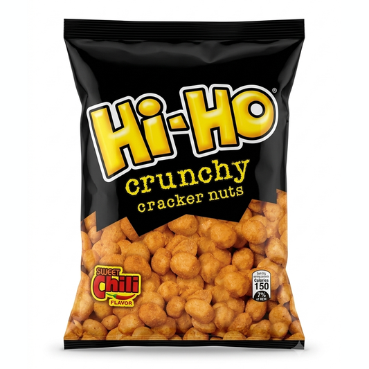 Hi-Ho Crunchy - Cracker nuts sweet chili flavor