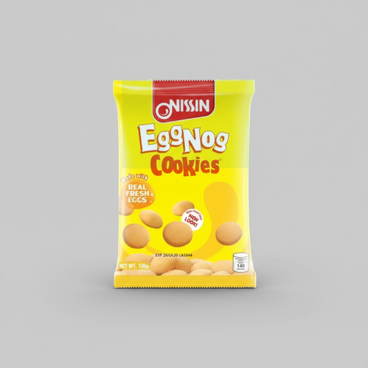 Nissin EggNog Cookies 130g